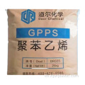 GPPS 555 gránulos de plástico transparente químico